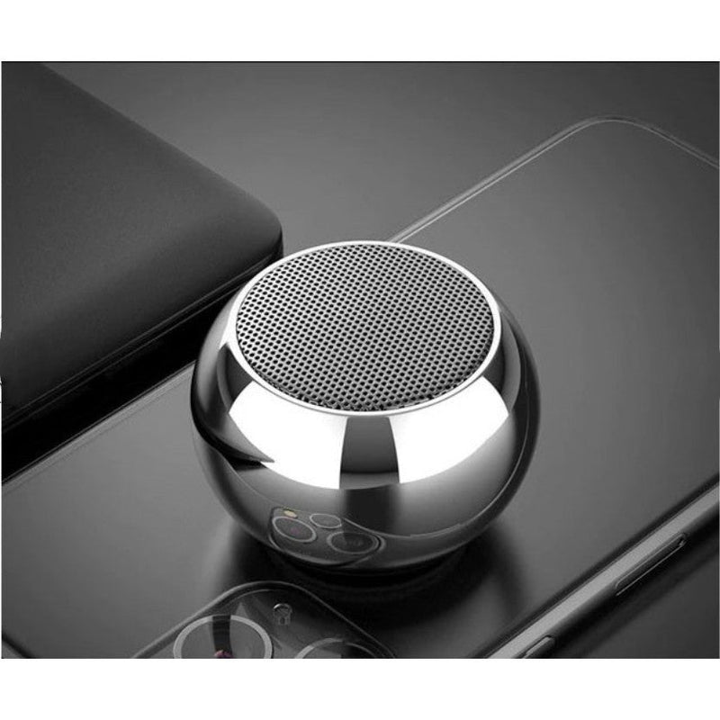 Caixinha de Som Bluetooth TWS Metal Mini Speaker Amplificada